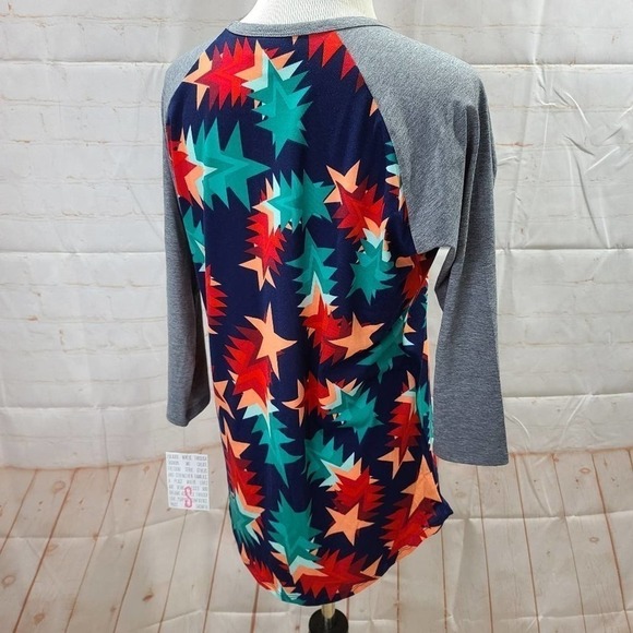 Lularoe Randy falling stars baseball tee - Picture 7 of 12